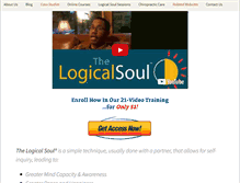 Tablet Screenshot of logicalsoul.com